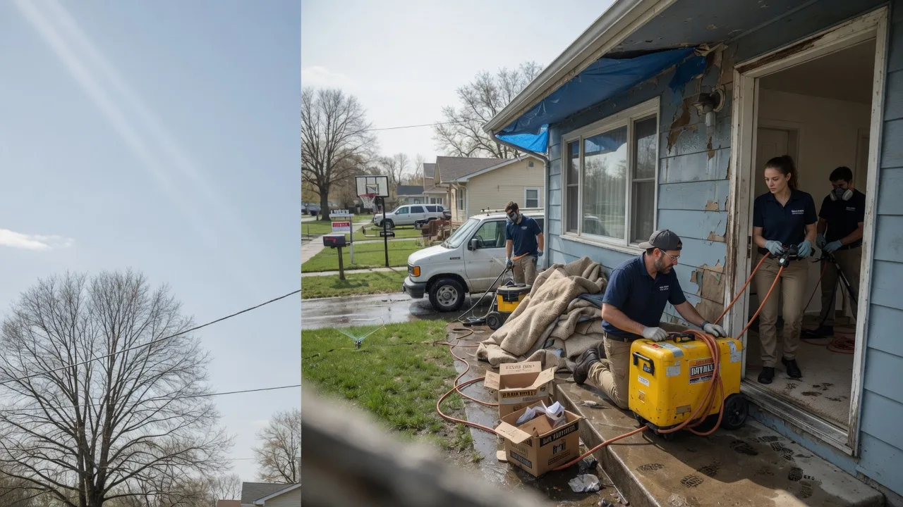 Basement Flood Cleanup in Union City, IN near me